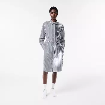 Женское платье-рубашка Lacoste Oversized Fit