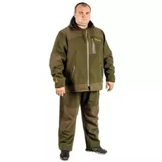 Демисезонный костюм для рыбалки и охоты Aquatic К-04Х (Soft Shell, хаки)