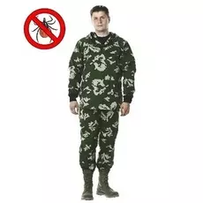 Летний костюм противоэнцефалитный URSUS Граница (Грета, кмф, зеленый)