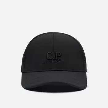 Кепка C.P. Company C.P. Shell-R Embroidered Logo, цвет чёрный