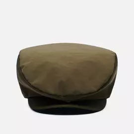 Кепка C.P. Company Chrome Garment Dyed Flat, цвет оливковый