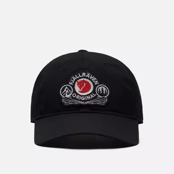 Кепка Fjallraven Classic Badge, цвет чёрный, размер S-M