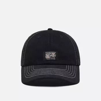 Кепка Kangol Heavy Washed Adjustable Baseball, цвет чёрный