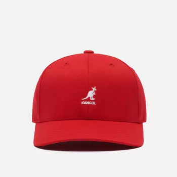 Кепка Kangol Wool Flexfit Baseball, цвет красный, размер S-M