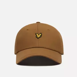 Кепка Lyle &amp; Scott Cotton Twill Baseball, цвет коричневый