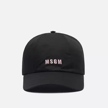 Кепка MSGM Micrologo Baseball, цвет чёрный