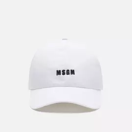 Кепка MSGM Micrologo Basic, цвет белый