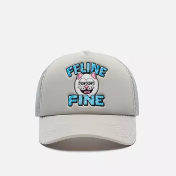 Кепка RIPNDIP Feline Fine Trucker, цвет бежевый