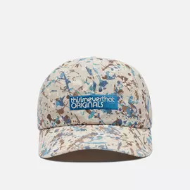 Кепка thisisneverthat Print Skater, цвет бежевый