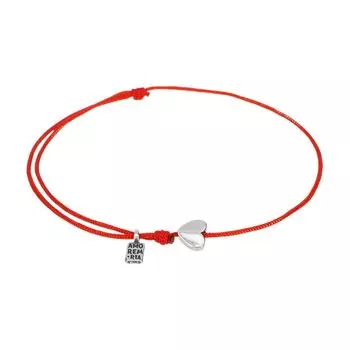Браслет В сердце, серебро 925