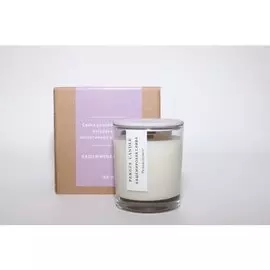 Свеча ароматическая Pereza Candle в стакане Кашемировая слива, 180 мл