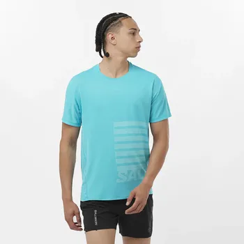 Мужская футболка Sense Aero Salomon, синий