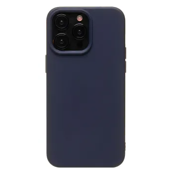 Чехол-накладка Activ Full Original Design для смартфона Apple iPhone 15 Pro Max, силикон, темно-синий (220166)