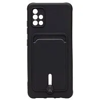 Чехол-накладка Activ SC304 для смартфона Samsung Samsung SM-A515 Galaxy A51 4G, пластик/силикон, черный (208735)