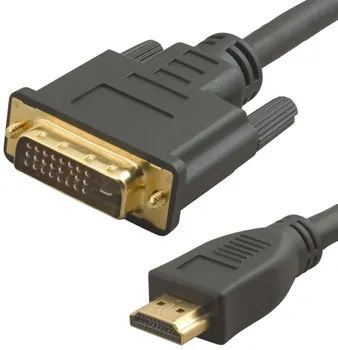 Кабель LAZSO WH-141(20m) соединительный HDMI-DVI. Максимальная скорость передачи 3,4Гбит/с, максимальное разрешение 2560x1600 (Dual link). Круглое се