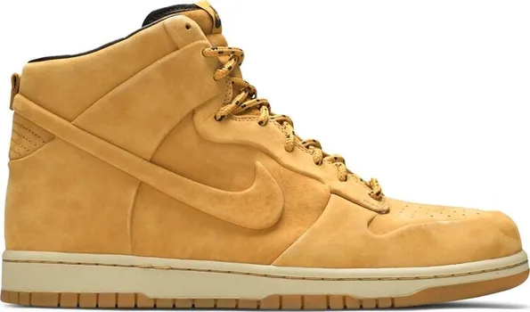 Кроссовки Nike Dunk High Vac Tech 'Wheat Pack', коричневый