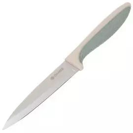 Нож кухонный Daniks, Verde, универсальный, нержавеющая сталь, 12.5 см, рукоятка пластик, JA20206748-BL-4