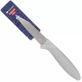 Нож кухонный Daniks, Эконом, для овощей, нержавеющая сталь, 9 см, рукоятка пластик, YW-A054-PA