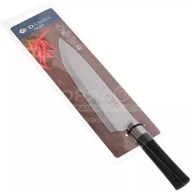 Нож кухонный Daniks, Скара, шеф-нож, нержавеющая сталь, 20 см, рукоятка пластик, YW-A341-CH
