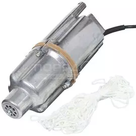 Насос вибрационный, Ручеек, нижний забор, 10 м, 225 Вт, глубина погружения 3 м, максимальный напор 60 м, 1.5 м/ч, Ручеек-1М