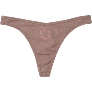 Victoria's Secret Трусы женские коричневые, 1 шт