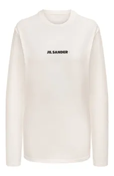 Хлопковый лонгслив Jil Sander