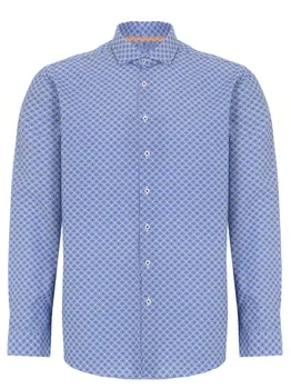 Рубашка Slim Fit хлопковая TRIMFORTI