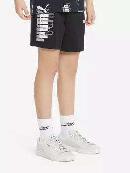 Шорты для мальчиков PUMA Power Logo, Черный