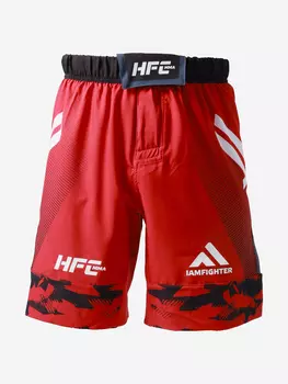 Шорты для единоборств Hardcore Fighting Championship IAMF, Красный