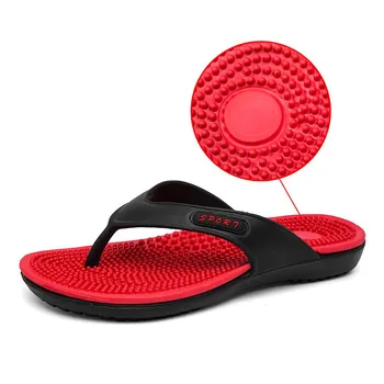 Fashion Mans Flip Flops Summer Mens Slippers Waterproof Bathroom Non-slip Shoes for Men Home Sandals Male Comfortable Slides Main Push 40 черный серый