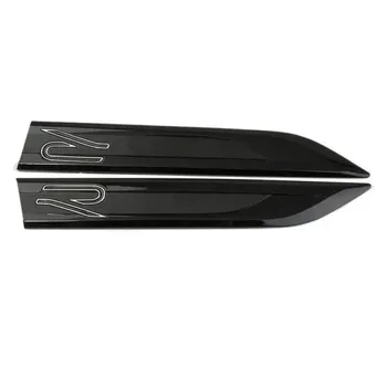 Новая эмблема R Badge Blade для G-OLF 7 8 GTI Magotan B8 Passat, наклейка с логотипом на крыло автомобиля чёрный