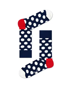 Короткие носки с принтом Happy Socks, синий