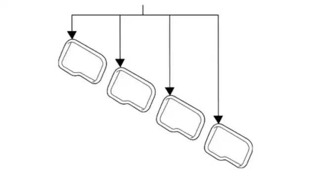 Прокладка коллектора MAZDA PY01-13-111