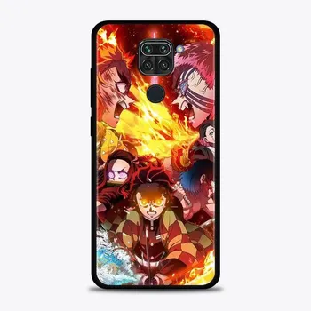 Чехол для Xiaomi Redmi Note 11 9 8 10 Pro 9s 8t 7 10pro Max, чехол для Redmi 11 9 9c 9a 8 8a 7 7a Shell Demon Slayer Kimetsu Anime For Redmi Note 9