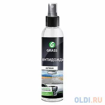 СРЕДСТВО ДЛЯ СТЕКОЛ И ЗЕРКАЛ "АНТИДОЖДЬ" 0,25 Л (1/30) "GRASS"