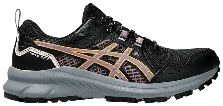 Кроссовки ASICS Wmns Trail Scout 3 'Black Dusty Mauve', черный