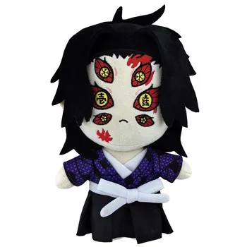 Плюшевая кукла-игрушка Akaza Косплей Аниме Demon Slayer: Kimetsu no Yaiba Tsugikuni Yoriichi Kokushibo милая мягкая подушка 20 см Q