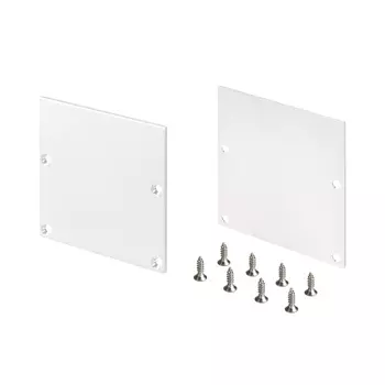 Заглушка SL-LINE-5050-LW WHITE глухая (Arlight, Металл)