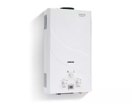 Водонагреватель газовый проточный 8л/мин 16 кВт, Oasis OR-16W Standart (OR-16W)