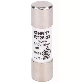 Вставка плавкая CHINT RT28-32, 50А, 14х51, белый (520495)