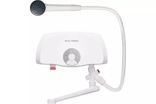 Водонагреватель Royal Thermo НС-1588905 SmartFix, электрический, проточный, 2л/мин, 3.5 кВт (НС-1588905)
