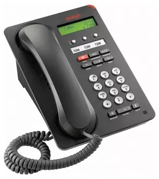 VoIP-телефон Avaya 1603-i, монохромный дисплей, PoE (700476849/700508259)