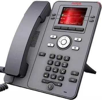 VoIP-телефон Avaya J139, 4 линии, 4 SIP-аккаунта, цветной дисплей, PoE, черный (700515187)