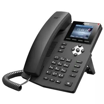 VoIP-телефон Fanvil X3S, 2 линии, 2 SIP-аккаунта, цветной дисплей, черный (X3S)