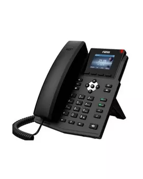 VoIP-телефон Fanvil X3SG, 2 линии, 2 SIP-аккаунта, цветной дисплей, PoE, черный
