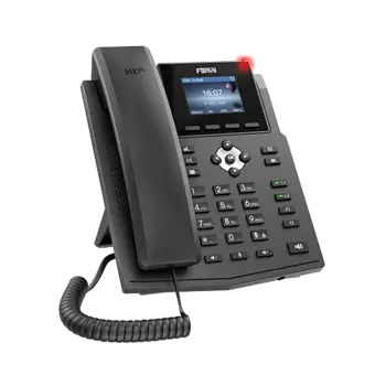 VoIP-телефон Fanvil X3SP, 2 линии, 4 SIP-аккаунта, цветной дисплей, PoE, черный (X3SP)