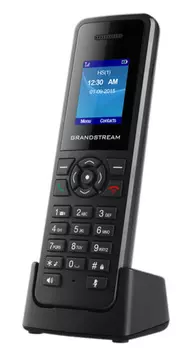 VoIP-телефон Grandstream DP750/DP720, 10 линий, 10 SIP-аккаунтов, цветной дисплей, PoE, черный (DP750/DP720)