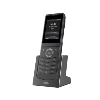 VoIP-телефон Fanvil W611W, 4 линии, 4 SIP-аккаунта, цветной дисплей, черный, IP67 (FLW611W)