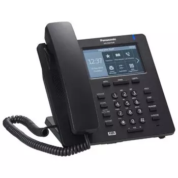VoIP-телефон Panasonic KX-HDV330RUB, цветной дисплей, черный