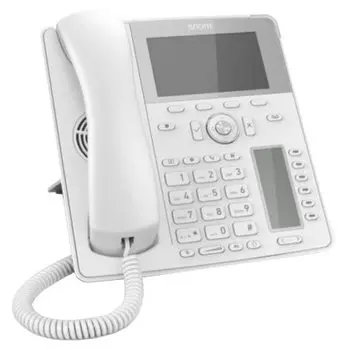 VoIP-телефон Snom D785, 12 линий, 12 SIP-аккаунтов, цветной дисплей, PoE, белый (D785 White)